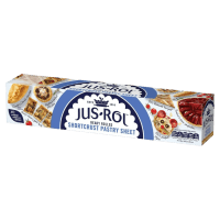 Ready rolled shortcrust pastry