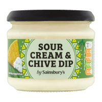 Soured cream and chive dip