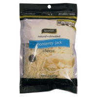 shredded Monterey Jack cheese